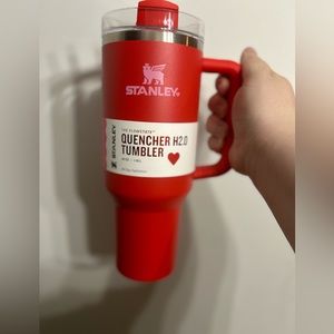 40 oz Red Stanley Tumbler